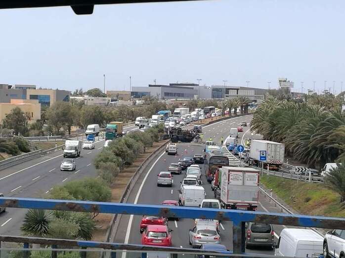 Imagen de archivo de un accidente en la GC-1/TDC.